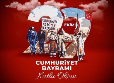 29 EKİM CUMHURİYET BAYRAMI KUTLU OLSUN - 1