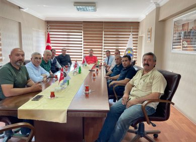 BAŞHEKİM VE ŞUBE MÜDÜRÜNDEN BORSAMIZA ZİYARET