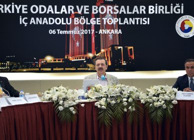 İç Anadolu Bölgesi İstişare Toplantısı TOBB'da  yapıldı - 5